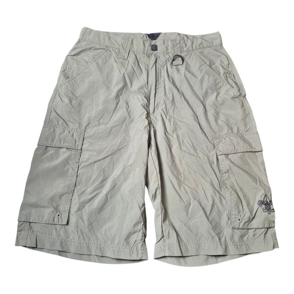Boy Scouts of America Other - Boy Scouts of America Mens Small Centennial Uniform Cargo Shorts Green Nylon BSA